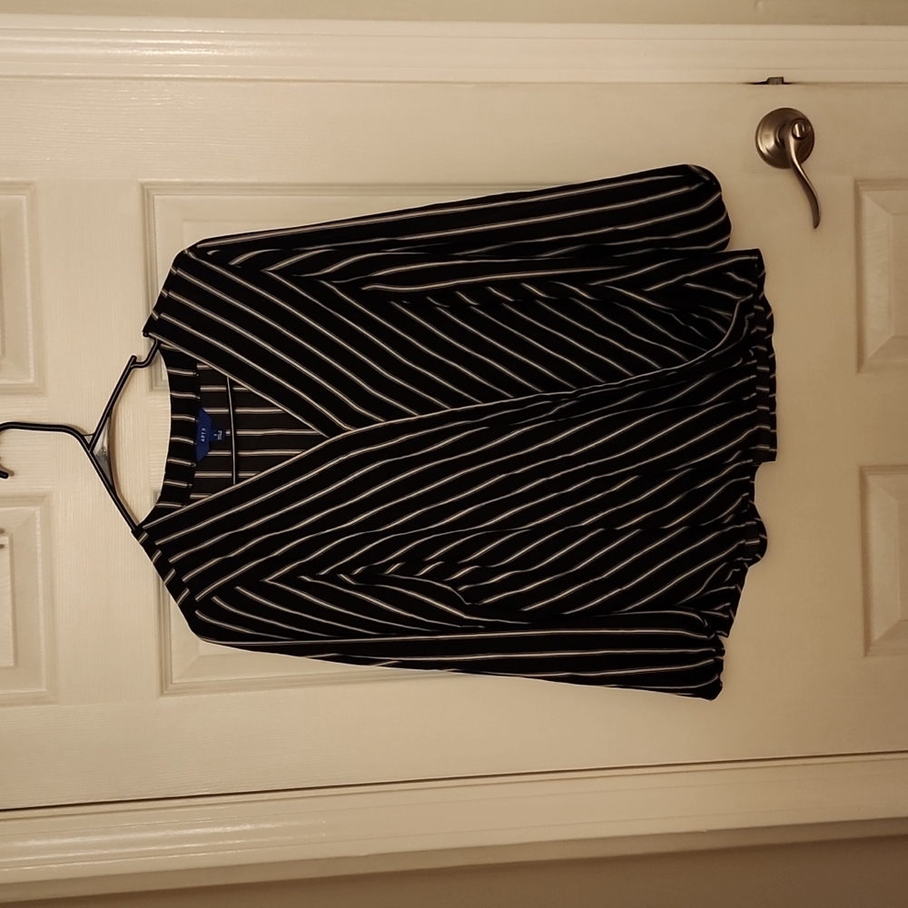 Apt 9 Striped Blouse